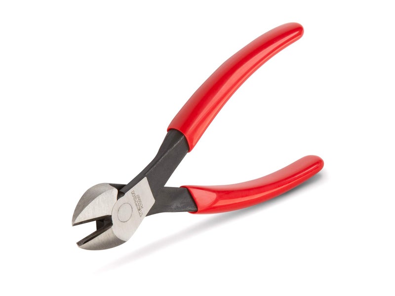 TEKTON 7 Inch Diagonal Cutting Pliers | PCT00007,Red - Image 1
